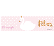Banner de papel Cisne Pers.